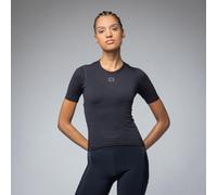 Ale Clothing Bicycle Cycle Merino Intimo Short Sleeves Ladies Base Layer Black