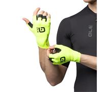 Ale Clothing Velocissimo Summer Bicycle Cycle Bike Mitts Fluo / Black