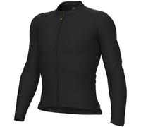 ALE Color Block Pragma Long Sleeve Cycling Jersey Black