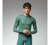 Alé PRAGMA Color Block Long Sleeve Jersey Spruce Green - XXL