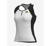 Alé Color Block Sleeveless Jersey White Black Women - M