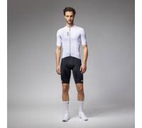ALE Colour Block Pragma Short Sleeve Cycling Jersey White