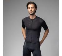 Alé Cycling Men's Pragma Colour Block Short Sleeve Cycling Jersey, Black, M