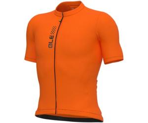 ALE Colour Block Pragma Short Sleeve Jersey Orange