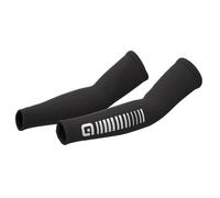 ALE Cycling Arm Warmers - Sunselect Summer Sleeves - Base Layer, Black-White