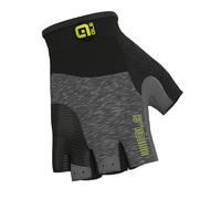 ALE Cycling Gloves - Comfort Summer Mitts - Fingerless, Grey/Yellow L20133585