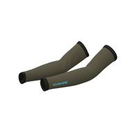 ALE Cycling K-Atmo Arm Warmers - Winter Base Layer, Forest Green, Size Large