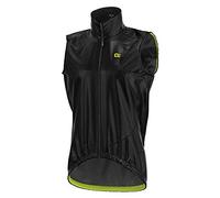 Alé Cycling Men's Guscio Light Pack Gilet, Black, XXXL