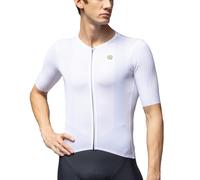 Alé Cycling Men's PR.E Earthy Style 2.0 Short Sleeve Cycling Jersey, White, XXL