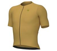 Alé Cycling Men's PR.E Earthy Style Short Sleeve Cycling Jersey, Kashmir Yellow, XL