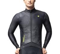 Alé Cycling Men's PR-E Fan Water Repellent Jacket, Black, M