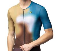 Alé Cycling Men's PR-E Flash Cycling Jersey, Gold, L