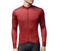 Alé Cycling Men's PR-E Follow Me 2.0 Long Sleeve Cycling Jersey, Passion Red, S