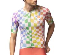 Alé Cycling Men's PR.E Multiverso 2.0 Short Sleeve Cycling Jersey, Multicolour, L