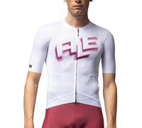 Alé Cycling Men's PR.E Sauvage 2.0 Short Sleeve Cycling Jersey, White, L