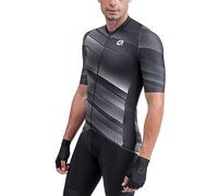 Alé Cycling Men's PR.R Green Speed Short Sleeve Jersey, Black, M