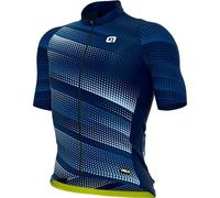 Alé Cycling Men's PR.R Green Speed Short Sleeve Jersey, Blue, L