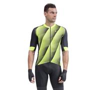 ALE' Alé Cycling Men's PR.R Square Short Sleeve Jersey, Yellow, L