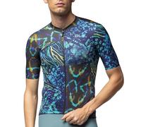 Alé Cycling Men's Pragma Caraibi Short Sleeve Cycling Jersey, Black, XL