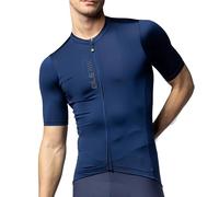 Alé Cycling Men's Pragma Colour Block Short Sleeve Jersey, Navy Blue, L