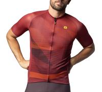 Alé Cycling Men's Pragma Connect Cycling Jersey, Bordeaux, XL