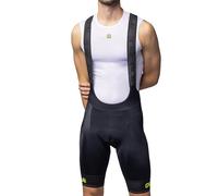 Alé PRAGMA Corsa 2.0 Bib Shorts black yellow logo - L