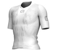 Ale Intimo Pro Race Short Sleeve Base Layer White S-M Men