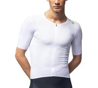 Alé Cycling Men's R.EV1 Eagle Short Sleeve Cycling Jersey, White, XL