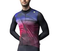 Alé Cycling Men's R-EV1 Quick Long Sleeve Jersey, Bordeaux, M