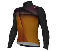 Alé, R-EV1 Quick, long sleeve jersey, deep orange, black - M