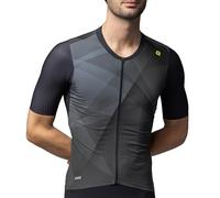 Alé Cycling Men's R-EV1 Sprinter Cycling Jersey, Black, XL