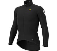 Alé Cycling Men's R-EV1 Thermal Long Sleeve Jersey, Black, Medium