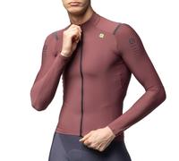 Alé Cycling Men's R-EV1 Warm Race 3.0 Long Sleeve Jersey, Burgundy, XXL