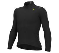 Alé Cycling Men's R-EV1 Warm Race 3.0 Long Sleeve Jersey, Black, 3XL