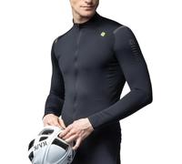 Alé Cycling Men's R-EV1 Warm Race 3.0 Long Sleeve Jersey, Black, XL