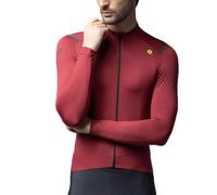 Alé Cycling Men's R-EV1 Warm Race 3.0 Long Sleeve Jersey, Ruby Red, XL