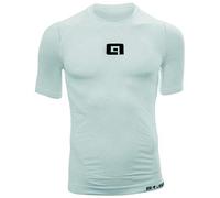 Alé Cycling Men's S1 Spring Intimo Short Sleeve Base Layer, White, S/M