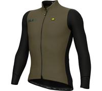 ALE Mens Cycling Jacket - Fondo 2.0 Solid - Thermal, Long Sleeve, Green