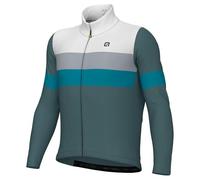 Alé Cycling Off Road-Gravel Wool Line Long Sleeve Jersey, Ottanio Blue, L