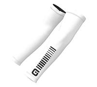 Alé Cycling Sunselect Summer Sleeves, White/Black, S