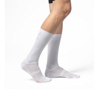 Alé Cycling Unisex Fluida 18cm Aero Cycling Socks, White, X-Large (EU 48-50)