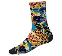 Alé Cycling Unisex Kenya 16cm Drycot Cycling Socks, Yellow, Large (42-47)