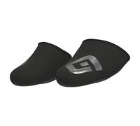 Alé Cycling Unisex Shield Toecovers, Black/Reflective, Medium (40-42 EU)