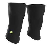 Alé Cycling Unisex Termico Kneewarmers, Black, One Size