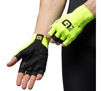 AlÃ© Velocissimo Crono Short Gloves Yellow Fluo - L