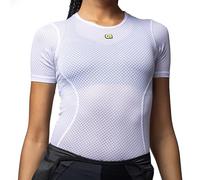 Alé Cycling Women's Intimo Velo Active Short Sleeve Baselayer, White, M