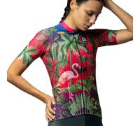 Alé Cycling Women's PR.E Guyana Short Sleeve Jersey, Pink, M