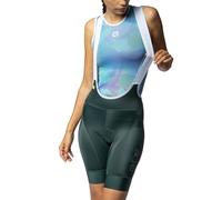 ALE Womens Cycling Bib Shorts - Magic Colour PR-E - Padded, Green L23115461