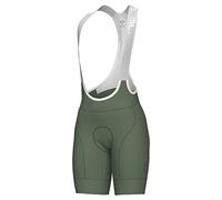 Alé Cycling Women's PR.E Magic Colour Bib Shorts, Sage Green, L