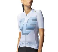 Alé Cycling Women's PR.E Megabyte Short Sleeve Jersey, White, S